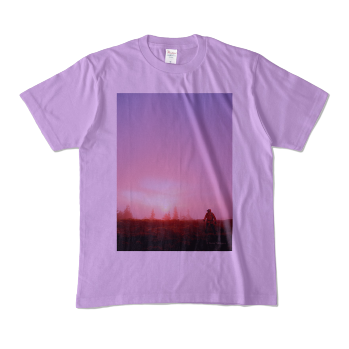 カラーTシャツ - M - ライトパープル (淡色)
