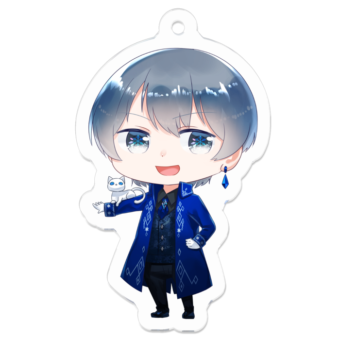 アクリルキーホルダー - 50 x 50 (mm)