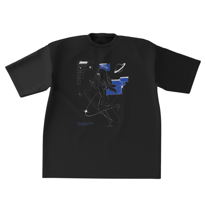 ビッグシルエットTシャツ - XL - 正面