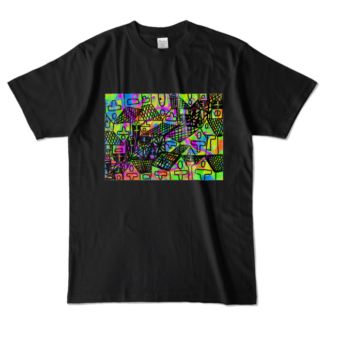 カラーTシャツ - L - ブラック (濃色)