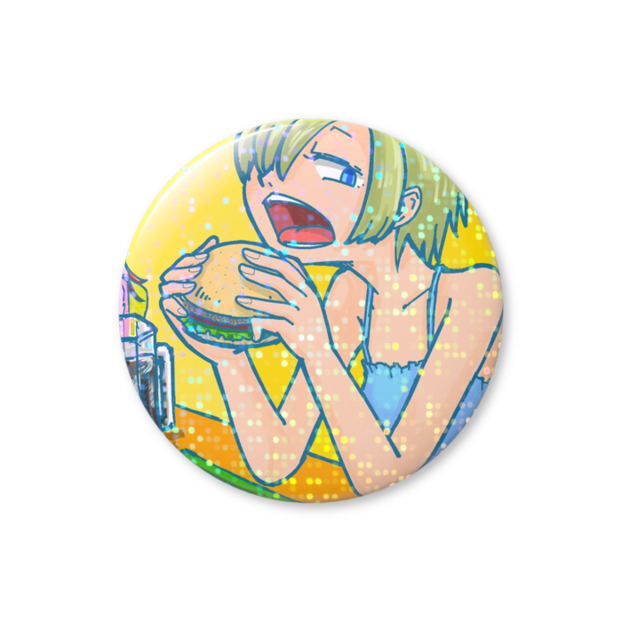 ホログラム缶バッジ - 44mm