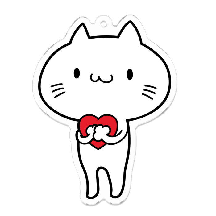 アクリルキーホルダー - 中
