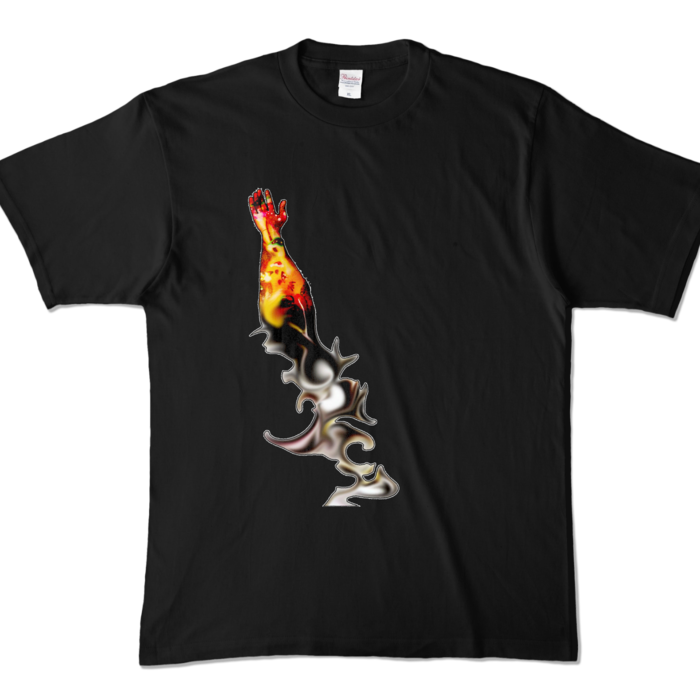 カラーTシャツ - XL - ブラック (濃色)