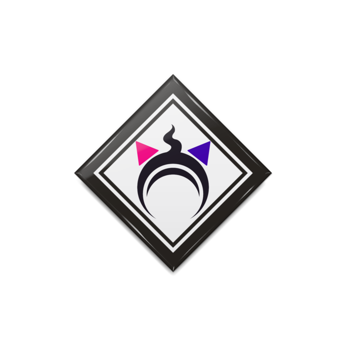 缶バッジ - ひし形40mm