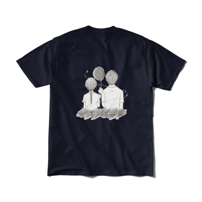 Tシャツ - M - ネイビー