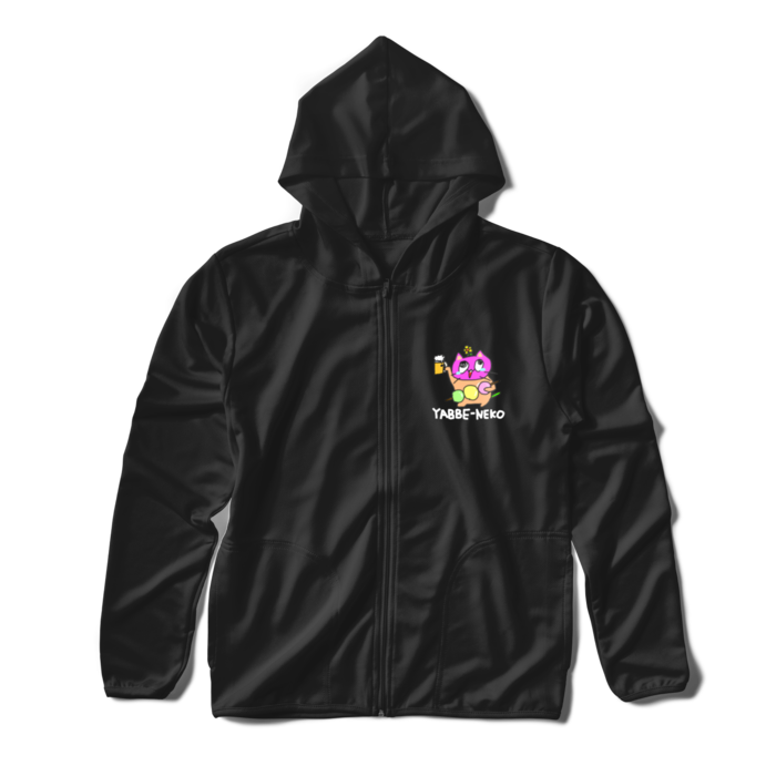 ジップパーカー - S - ブラック