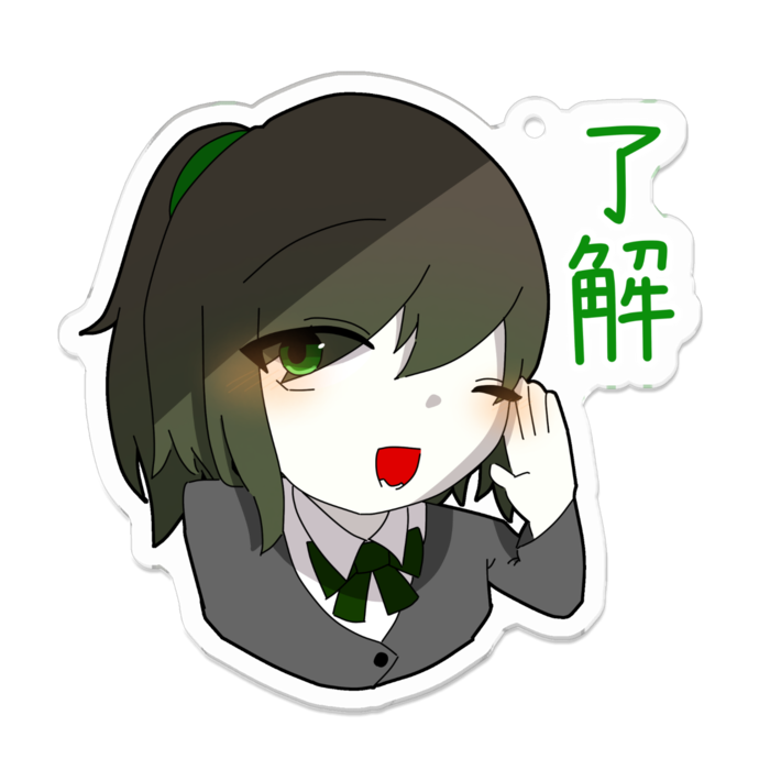 アクリルキーホルダー - 70 x 70 (mm)