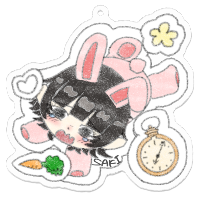 アクリルキーホルダー - 70 x 70 (mm)