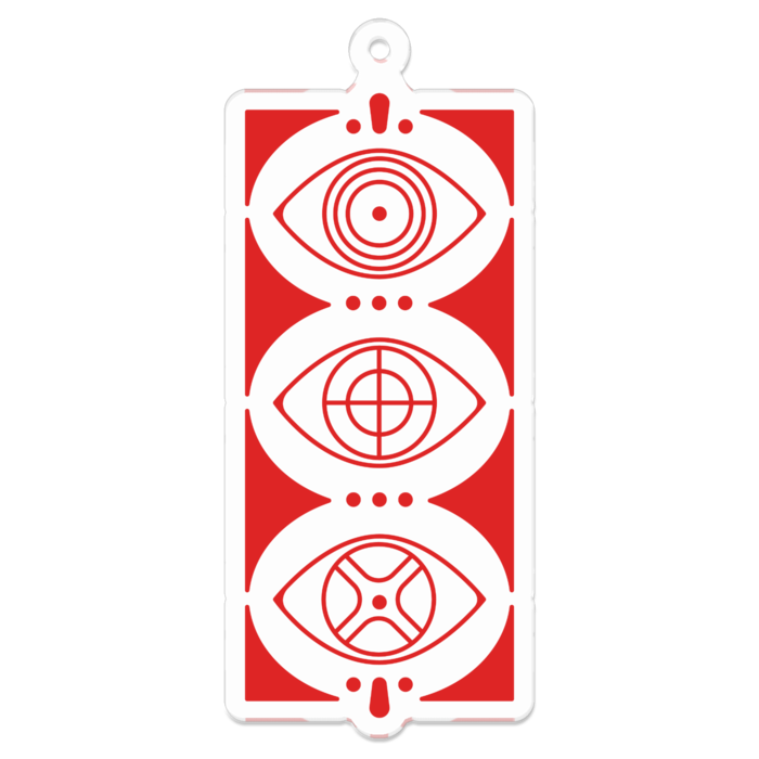 アクリルキーホルダー - 70 x 70 (mm)