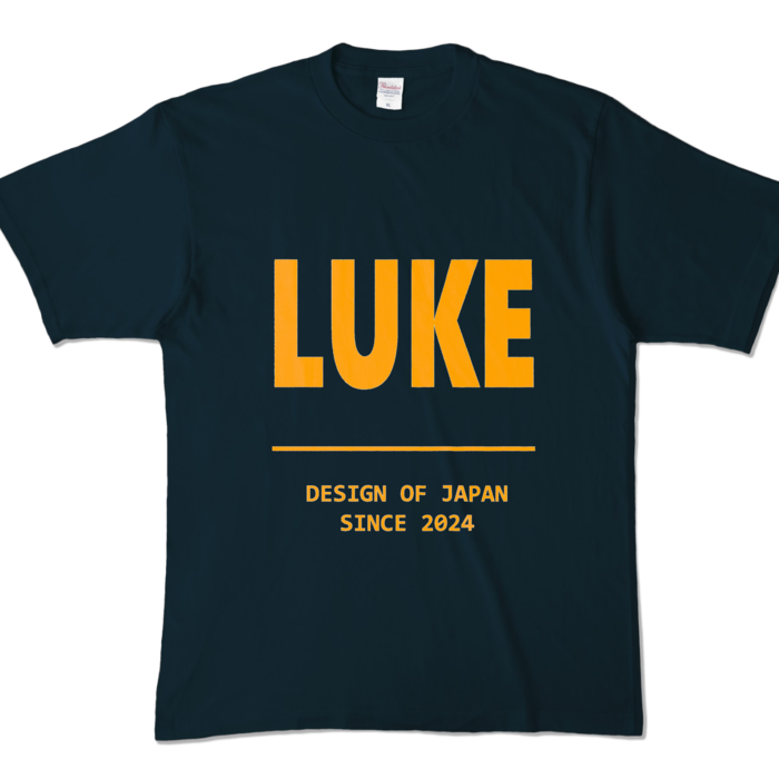 カラーTシャツ - XL - ネイビー (濃色)