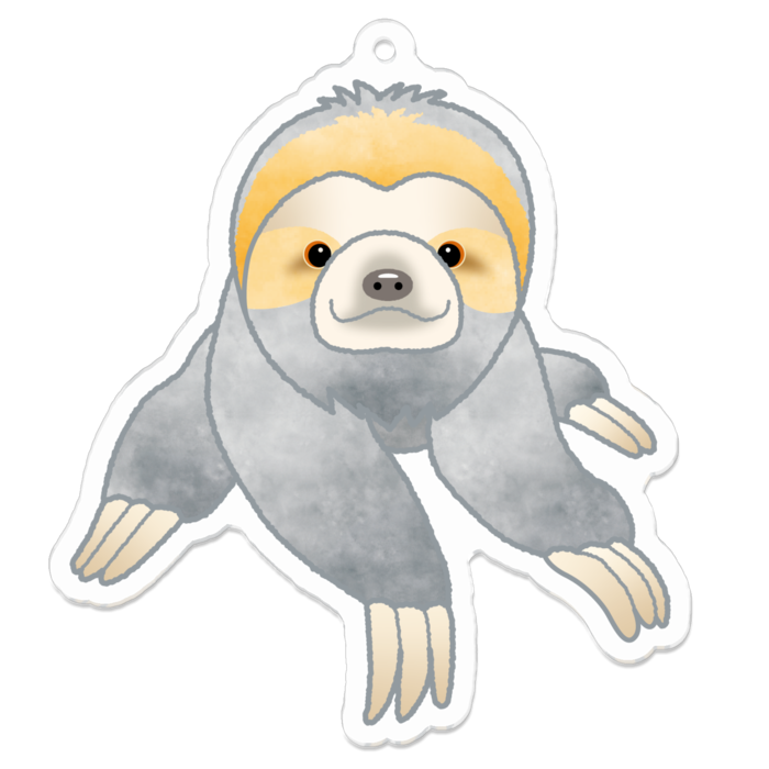 アクリルキーホルダー - 70 x 70 (mm)