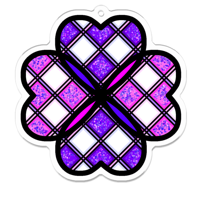 アクリルキーホルダー - 70 x 70 (mm)