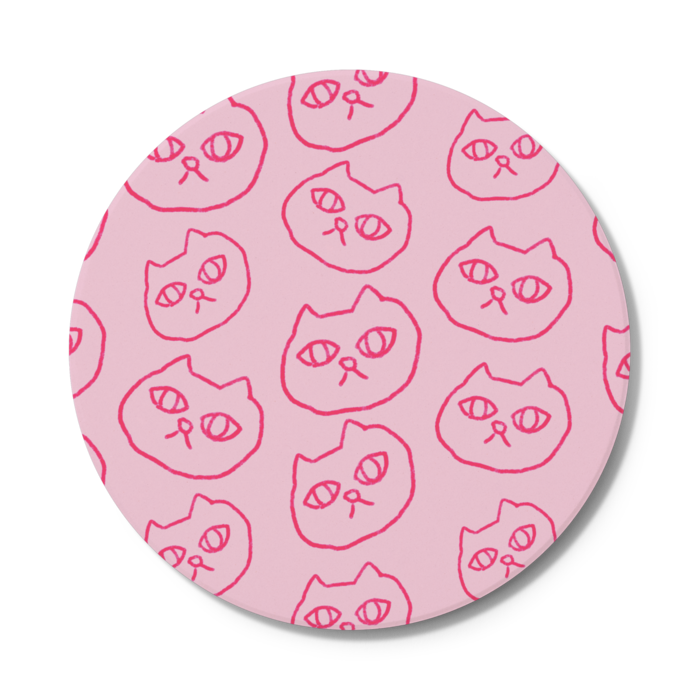 ピンク - 円形