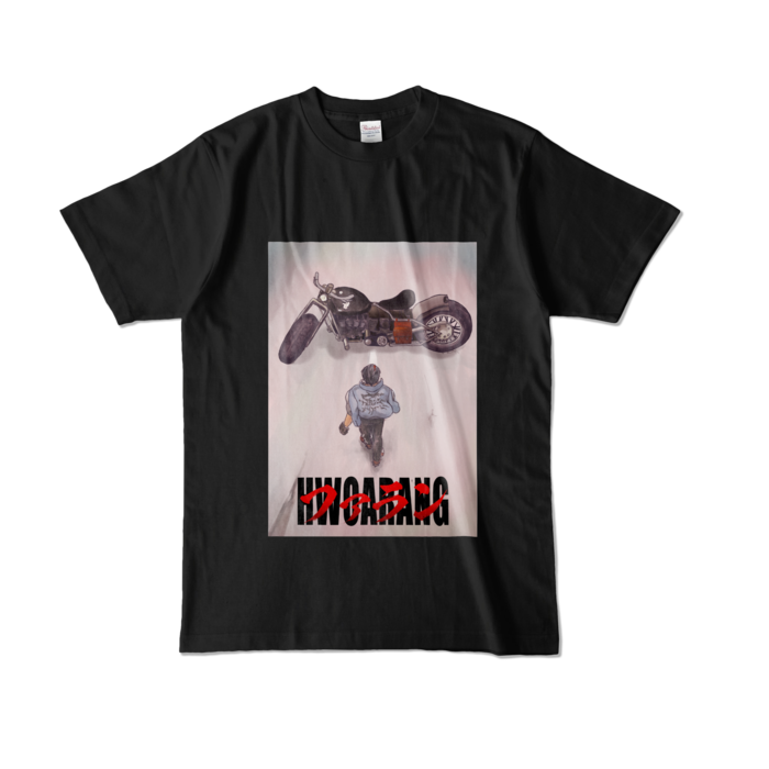 カラーTシャツ - L - ブラック (濃色)