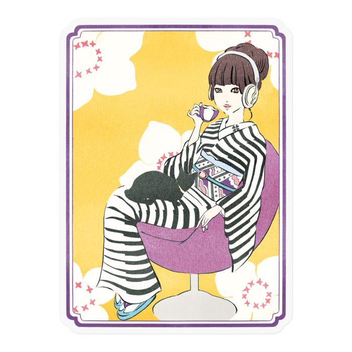 ステッカー - 100 x 100 (mm)(1)