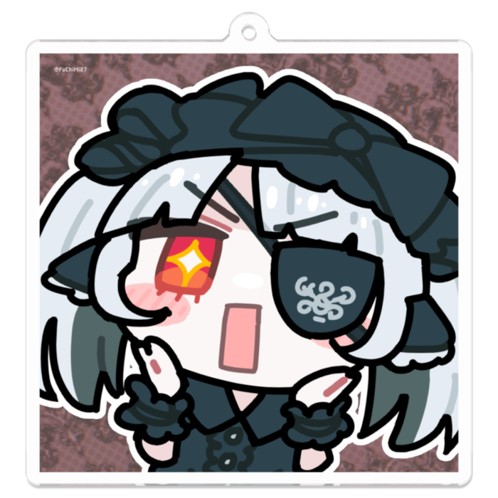 アクリルキーホルダー - 70 x 70 (mm)