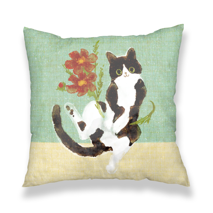 クッションカバー水 - 450x450(mm)