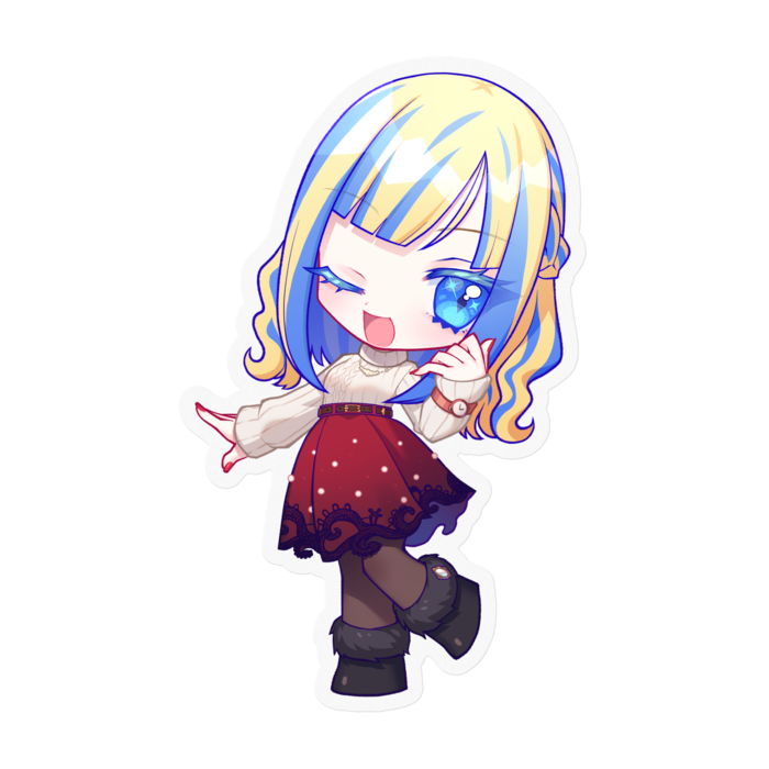 ステッカー - 100 x 100 (mm)