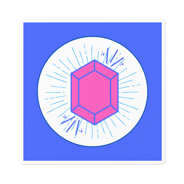 ステッカー - 100 x 100 (mm)