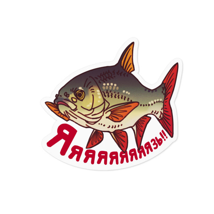 ステッカー - 100 × 100 (mm)