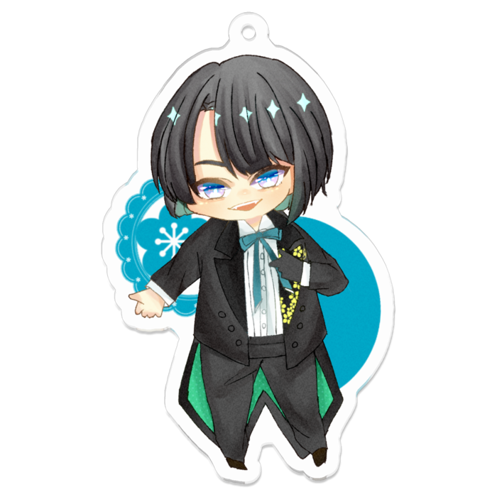 アクリルキーホルダー - 70 x 70 (mm)