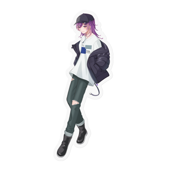 等身大イリス１ - 100 x 100 (mm)