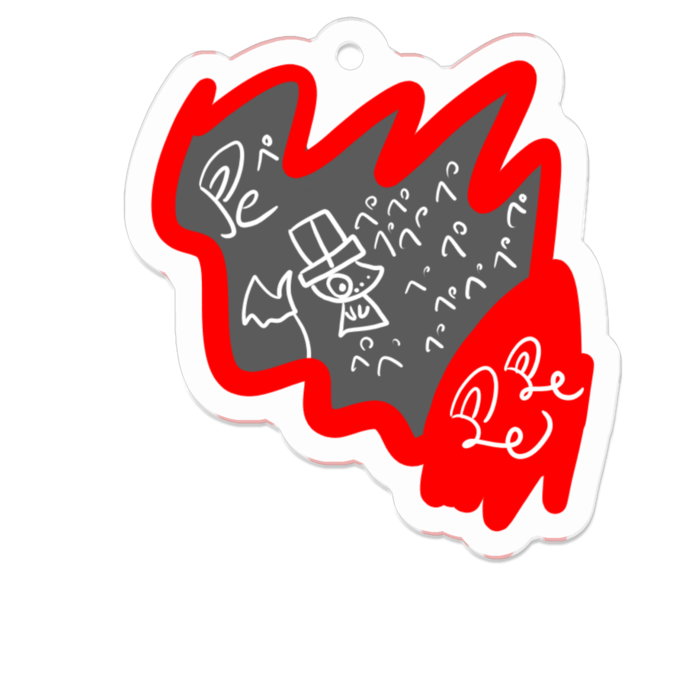 アクリルキーホルダー - 50 x 50 (mm)