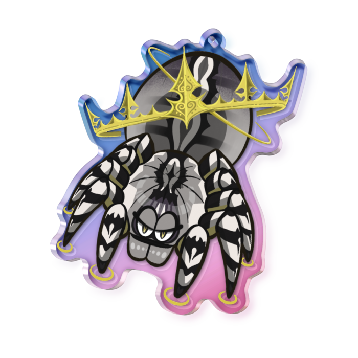 オーロラアクリルキーホルダー - 70 × 70mm