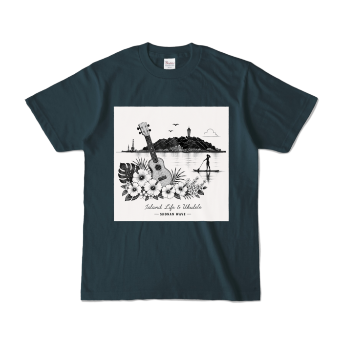 カラーTシャツ - S - デニム (濃色)