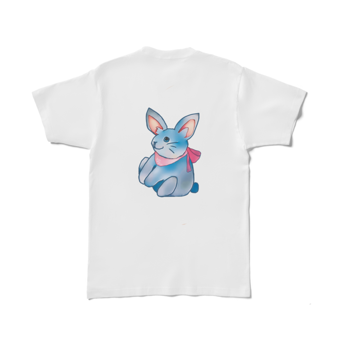 バックプリントTシャツ - L - 白