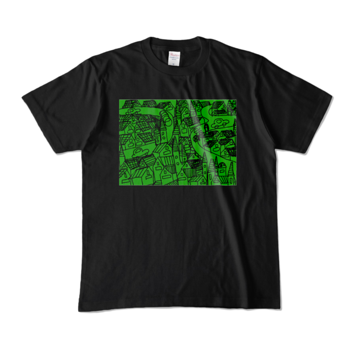 カラーTシャツ - M - ブラック (濃色)