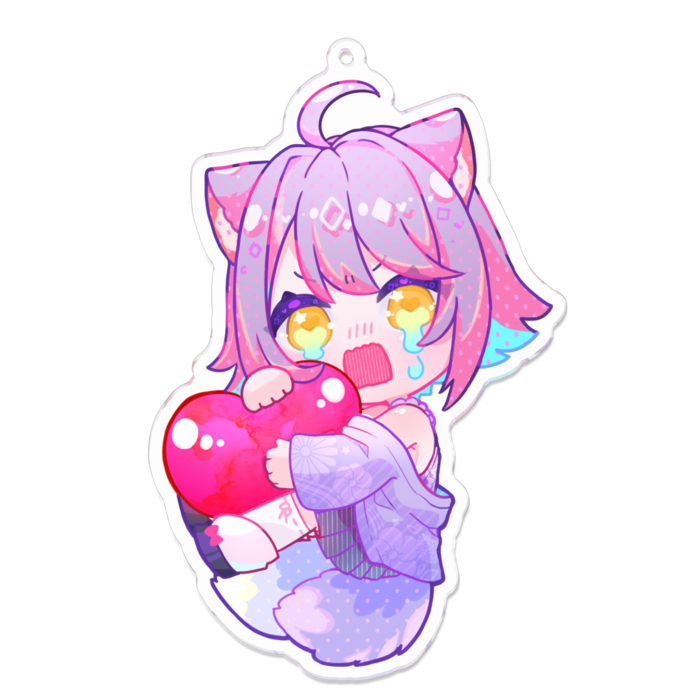 アクリルキーホルダー - 100 x 100 (mm)