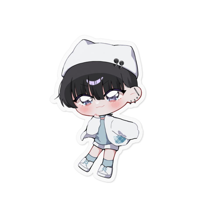 ステッカー - 100 x 100 (mm)