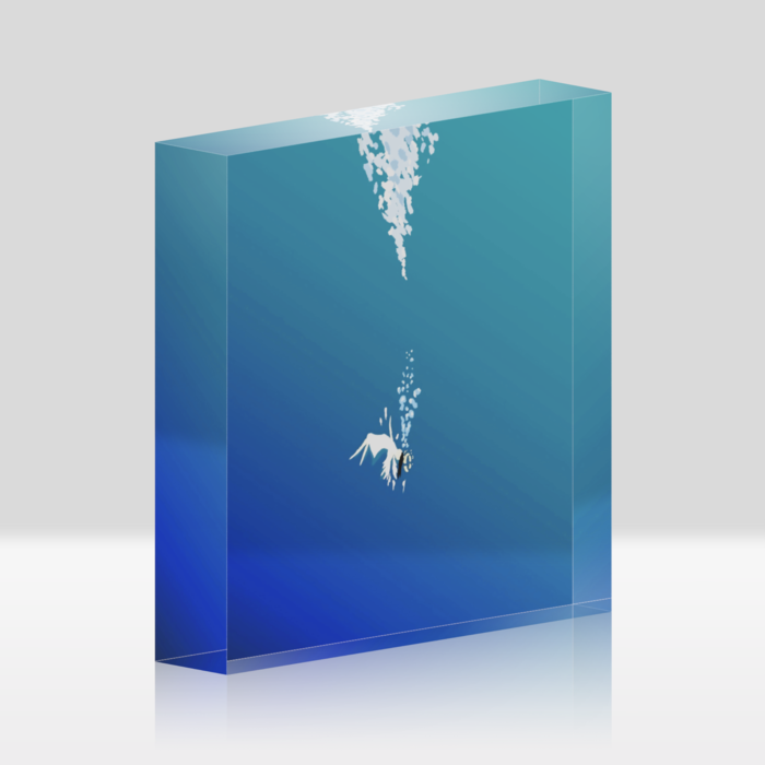 アクリルブロック - 100x100mm