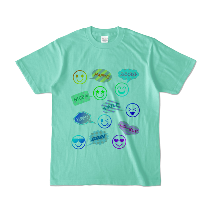 カラーTシャツ - S - アイスグリーン (淡色)