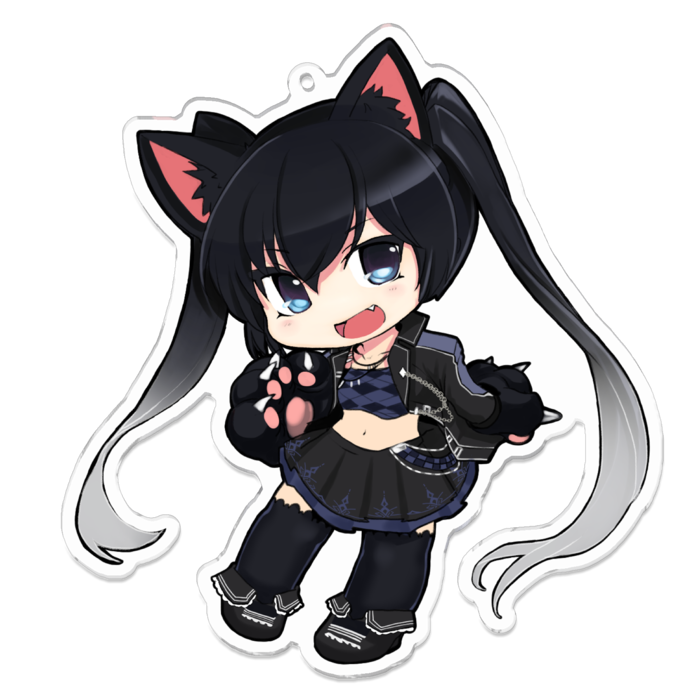 アクリルキーホルダー - 100 x 100 (mm)