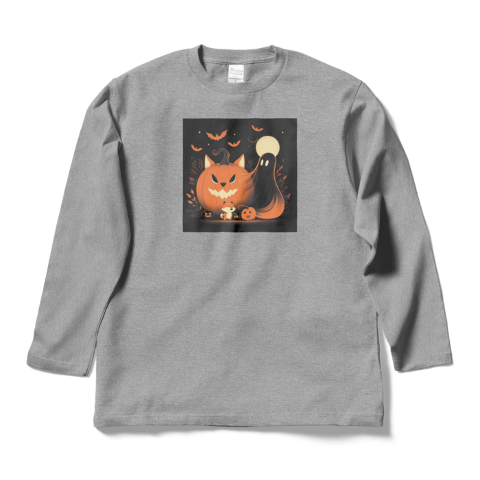 ロングスリーブTシャツ - L - 杢グレー