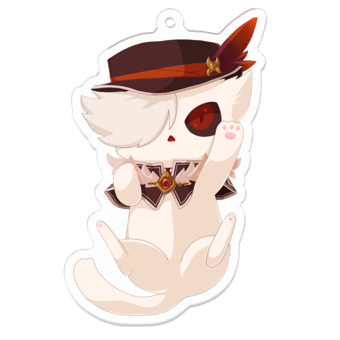 アクリルキーホルダー - 70 x 70 (mm)