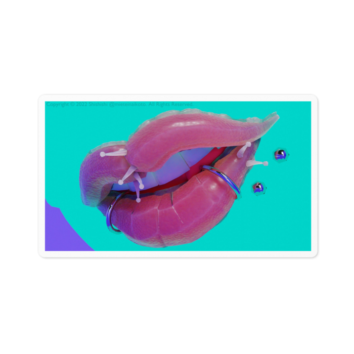 ステッカー - 100 x 100 (mm)