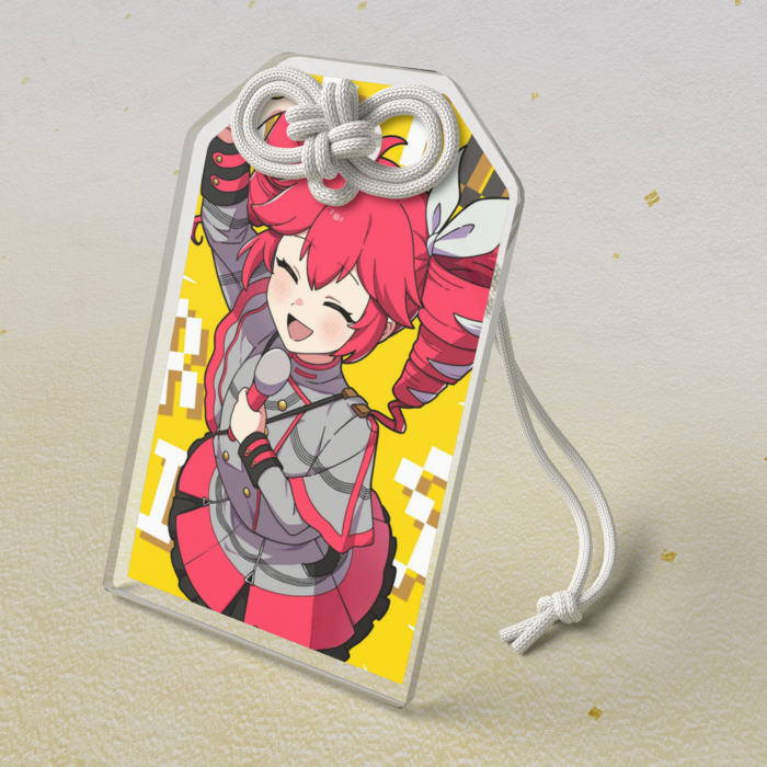 アクリルお守り - 50 × 80mm