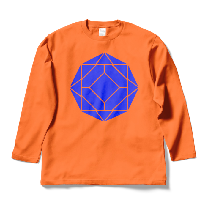 ロングスリーブTシャツ - L - オレンジ