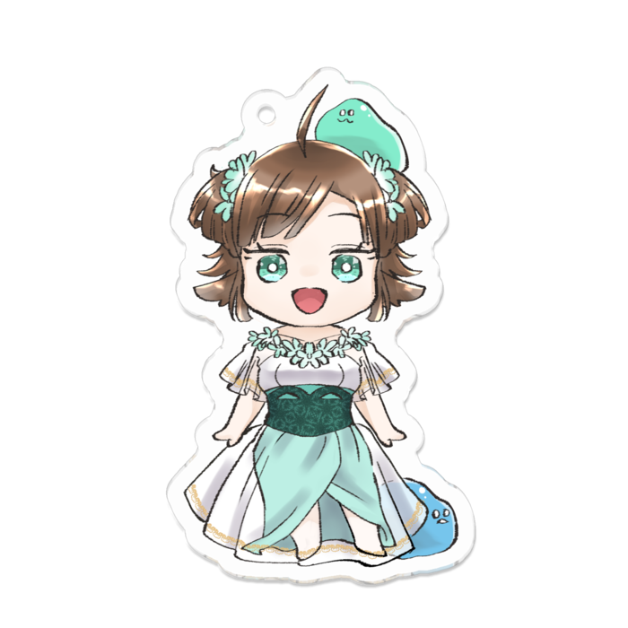 アクリルキーホルダー - 70 x 70 (mm)