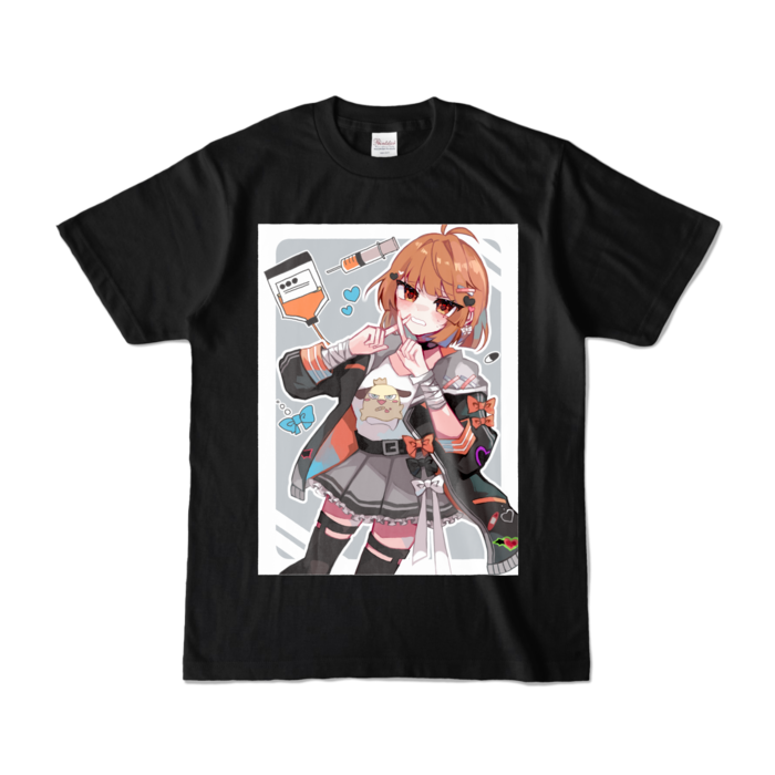 カラーTシャツ - S - ブラック (濃色)