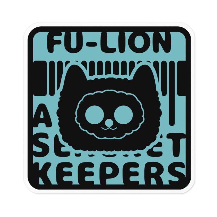 フウらいおん - 100 x 100 (mm)