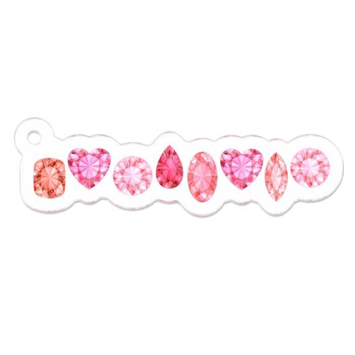 アクリルキーホルダー - 50 × 50 (mm)