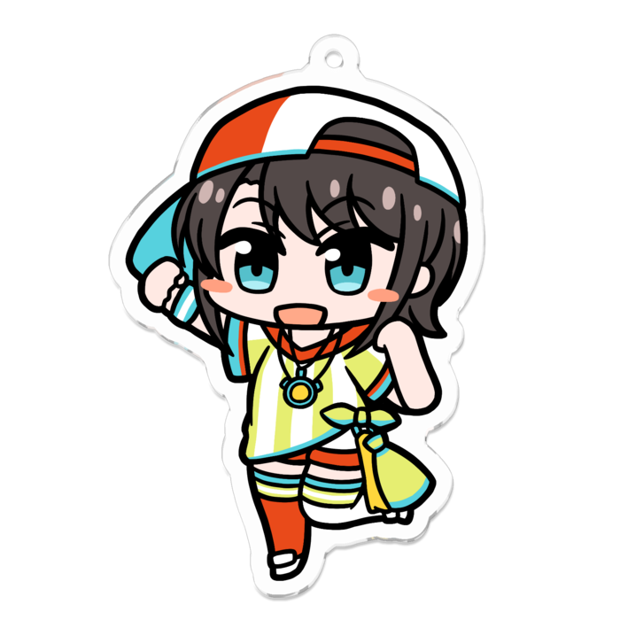 アクリルキーホルダー - 70 x 70 (mm)