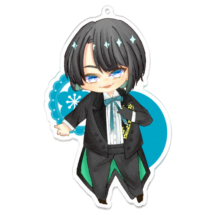 アクリルキーホルダー - 100 x 100 (mm)