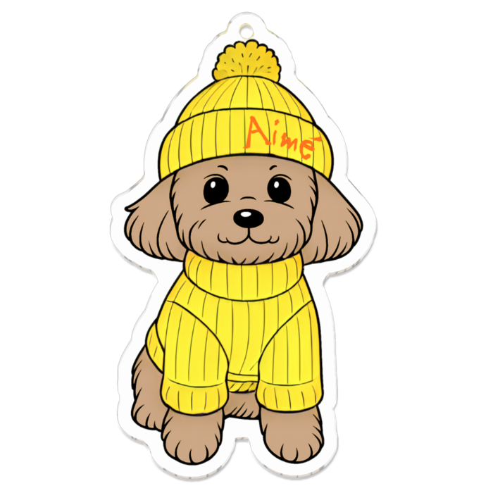 アクリルキーホルダー - 70 x 70 (mm)