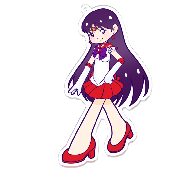 アクリルキーホルダー - 100 x 100 (mm)