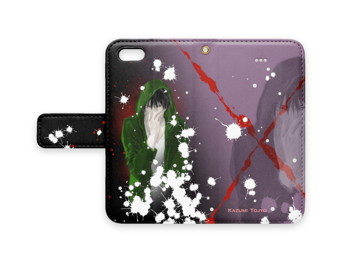 手帳型iPhoneケース - iPhone 5 / SE - ストラップ穴 あり